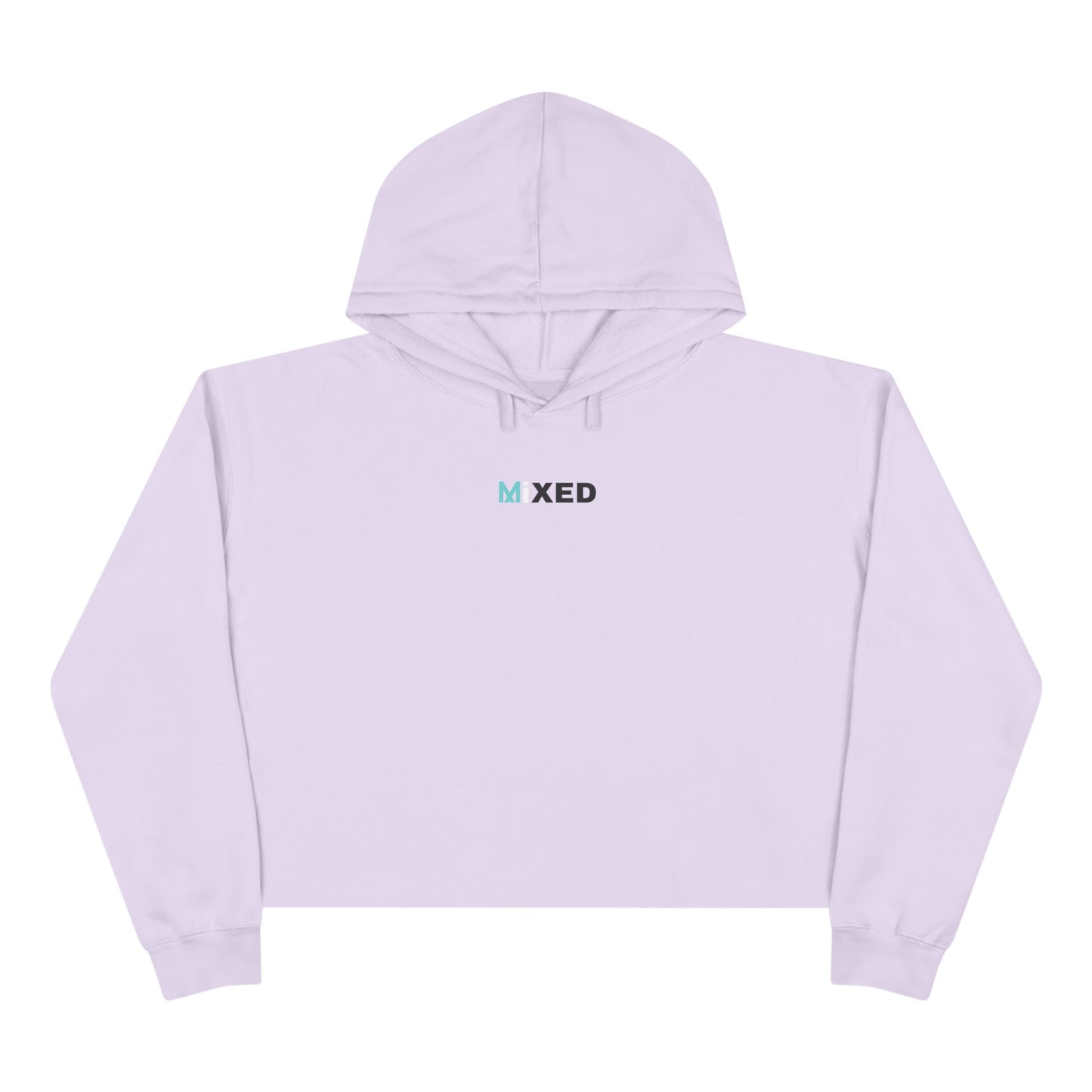Women's MiXED Crop Hoodie
