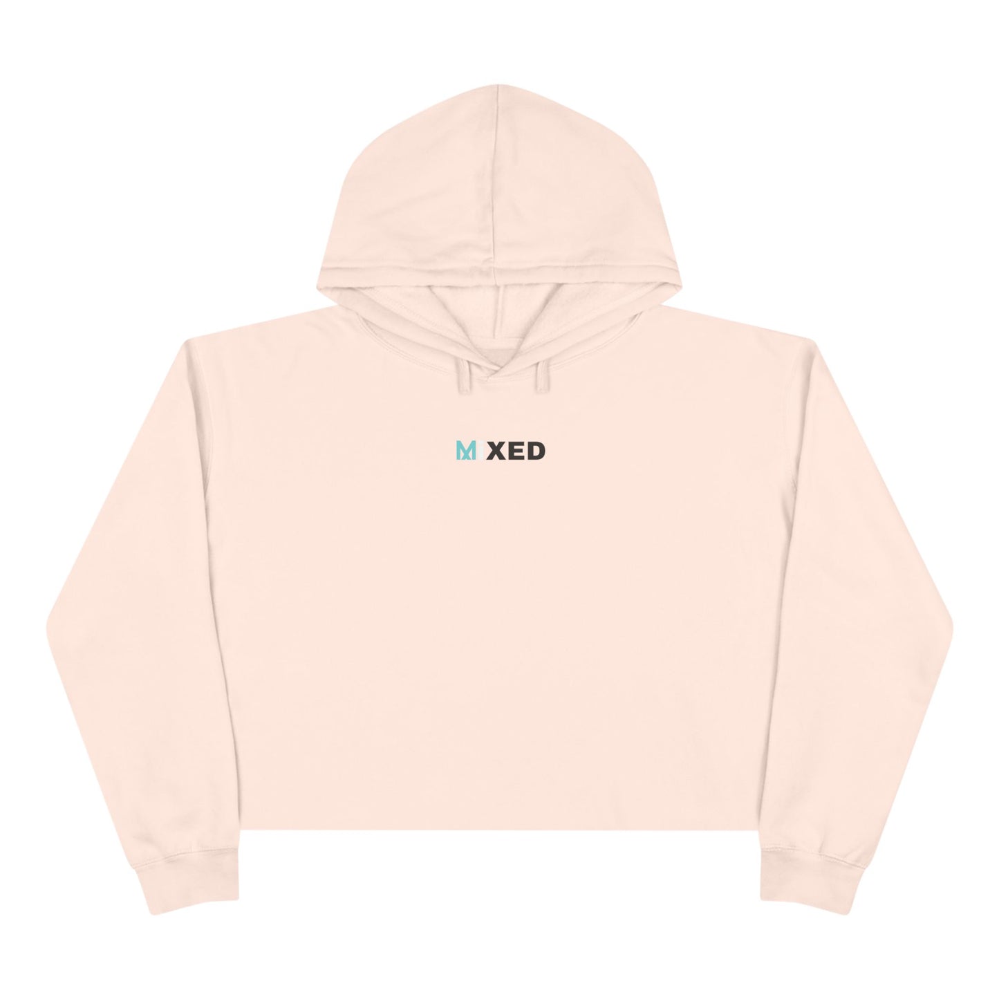 Women's MiXED Crop Hoodie