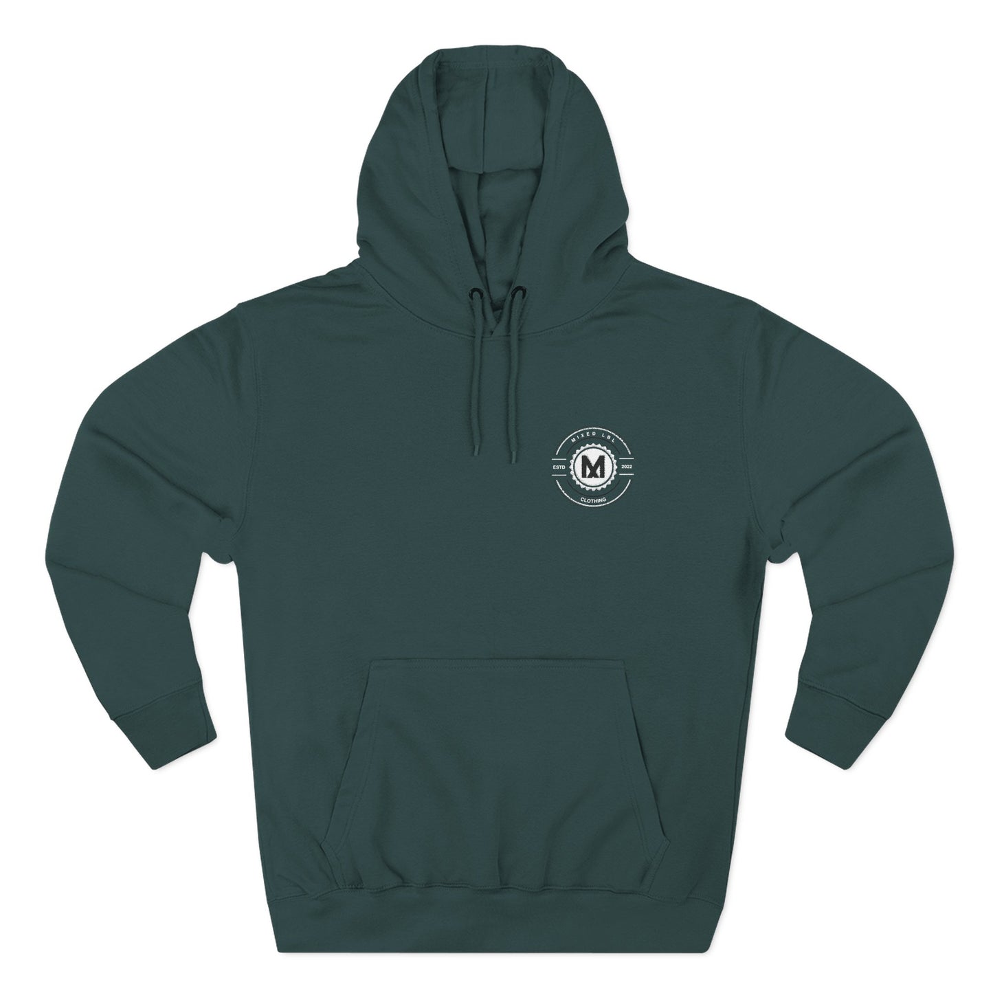 MiXED Embroidered Fleece Hoodie