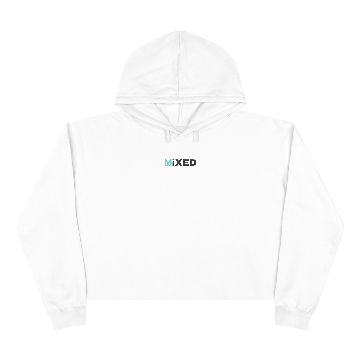 Women's MiXED Crop Hoodie