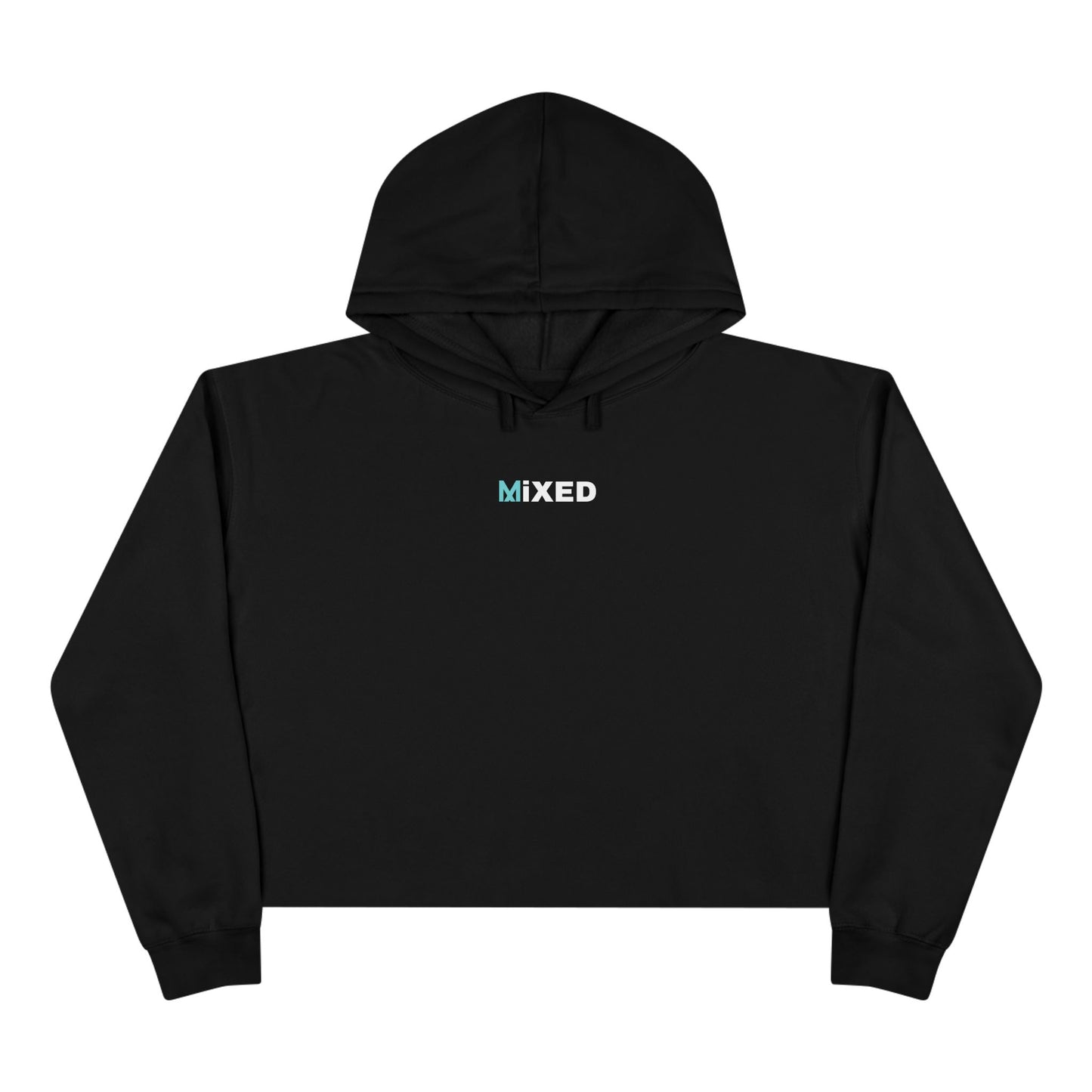 Women's MiXED Crop Hoodie