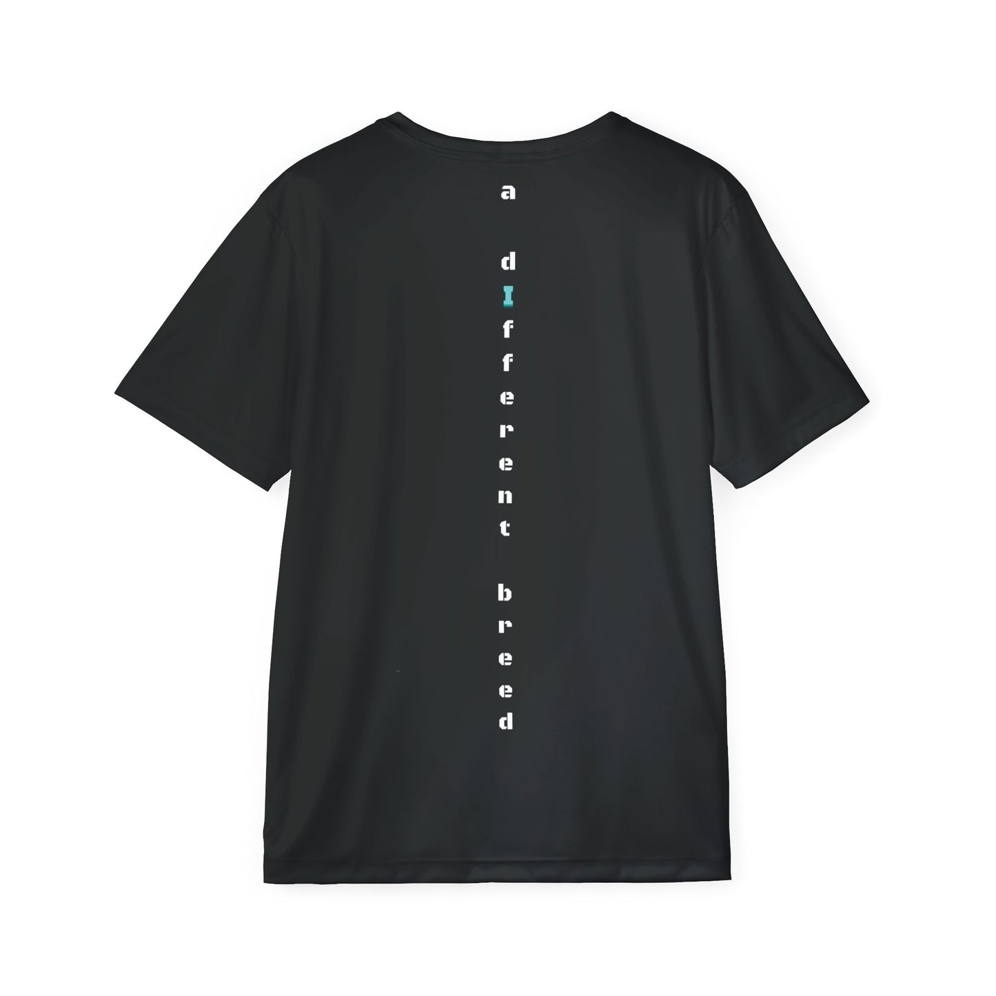 Men’s Performance Tee ‘a dIfferent breed’ - Black