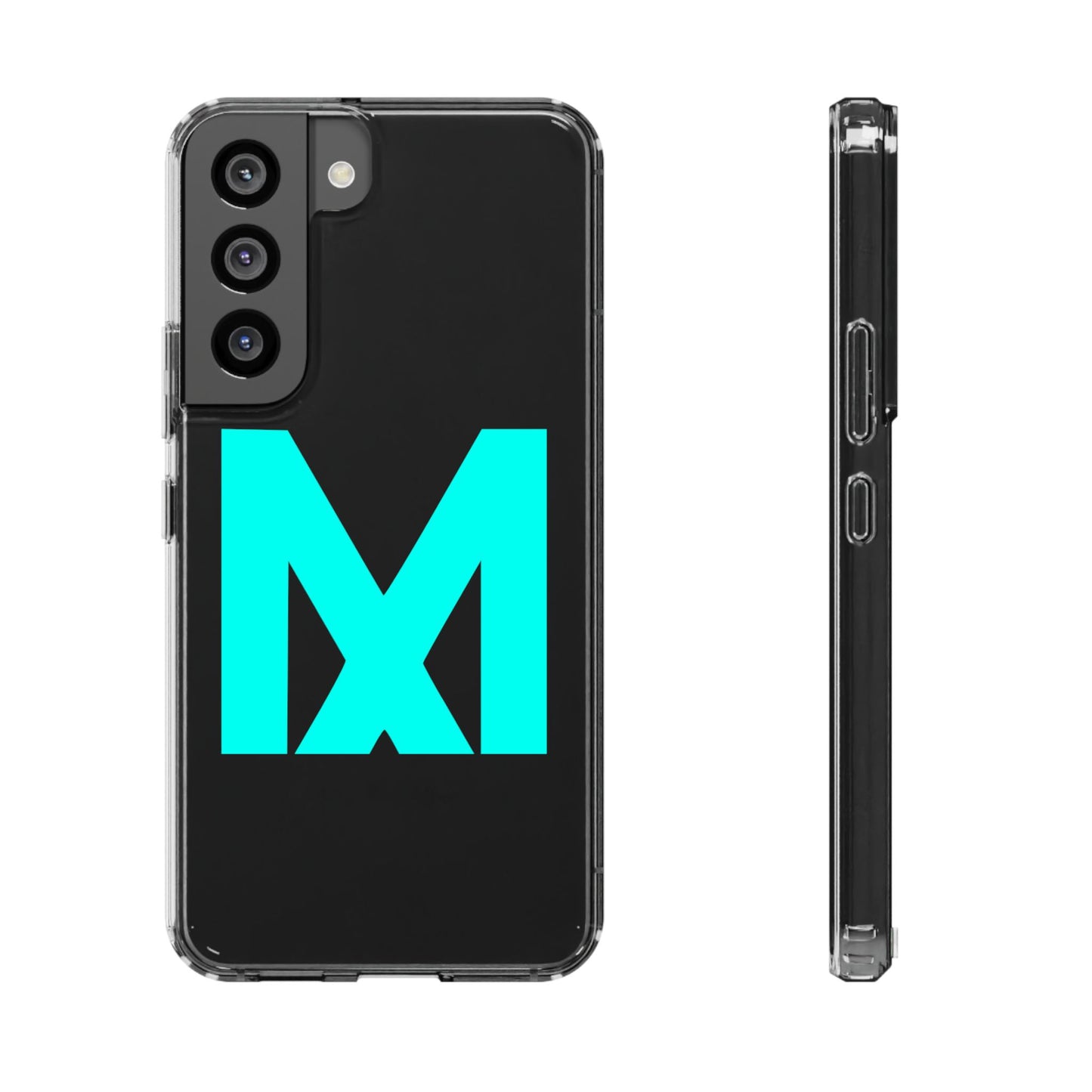 Clear Phone Case with M Style - Transparent