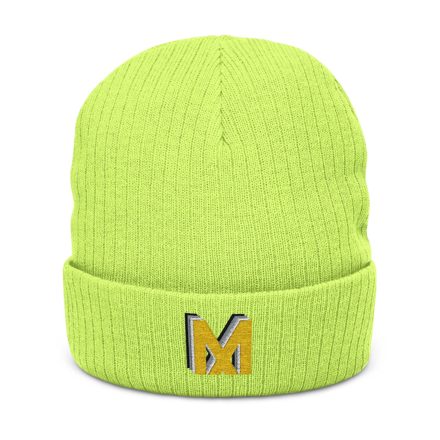 Beanie Hat - MiXED M Embroidered Beanie