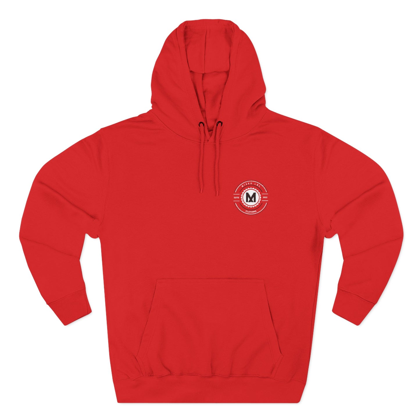 MiXED Embroidered Fleece Hoodie