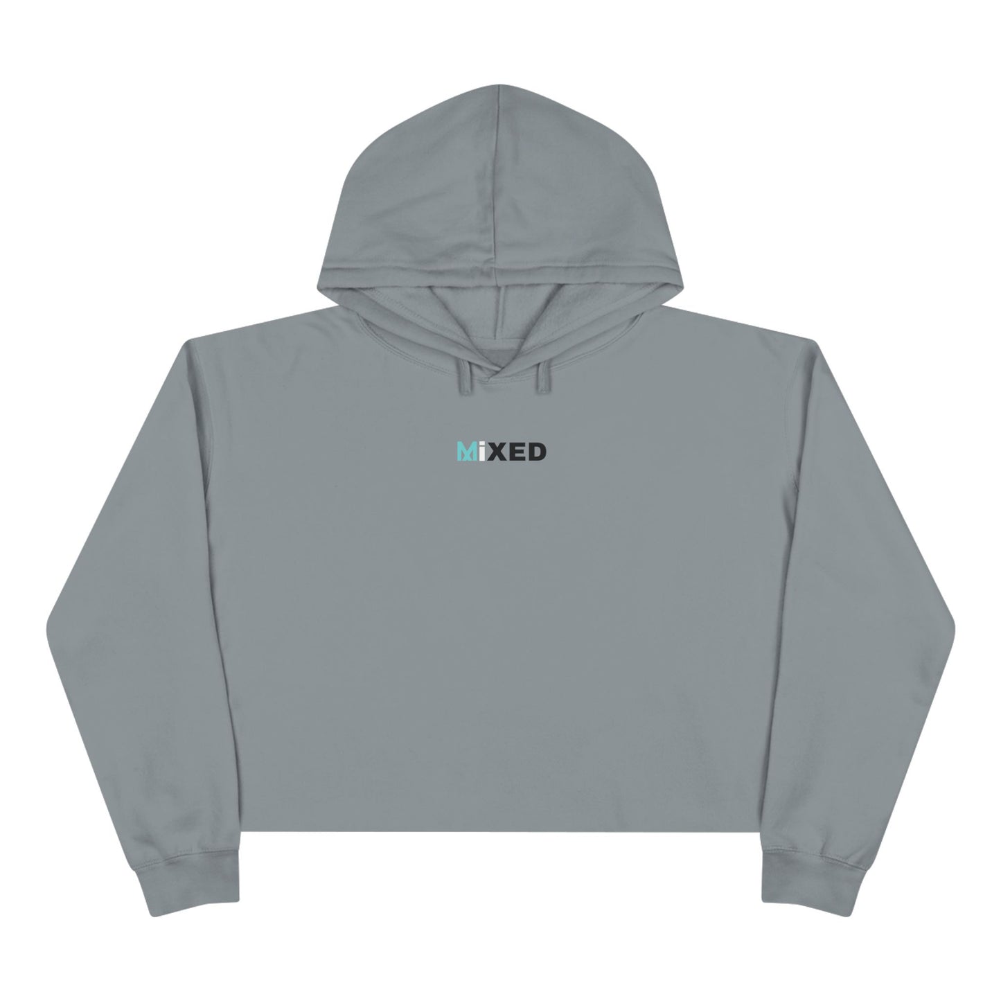 Women's MiXED Crop Hoodie