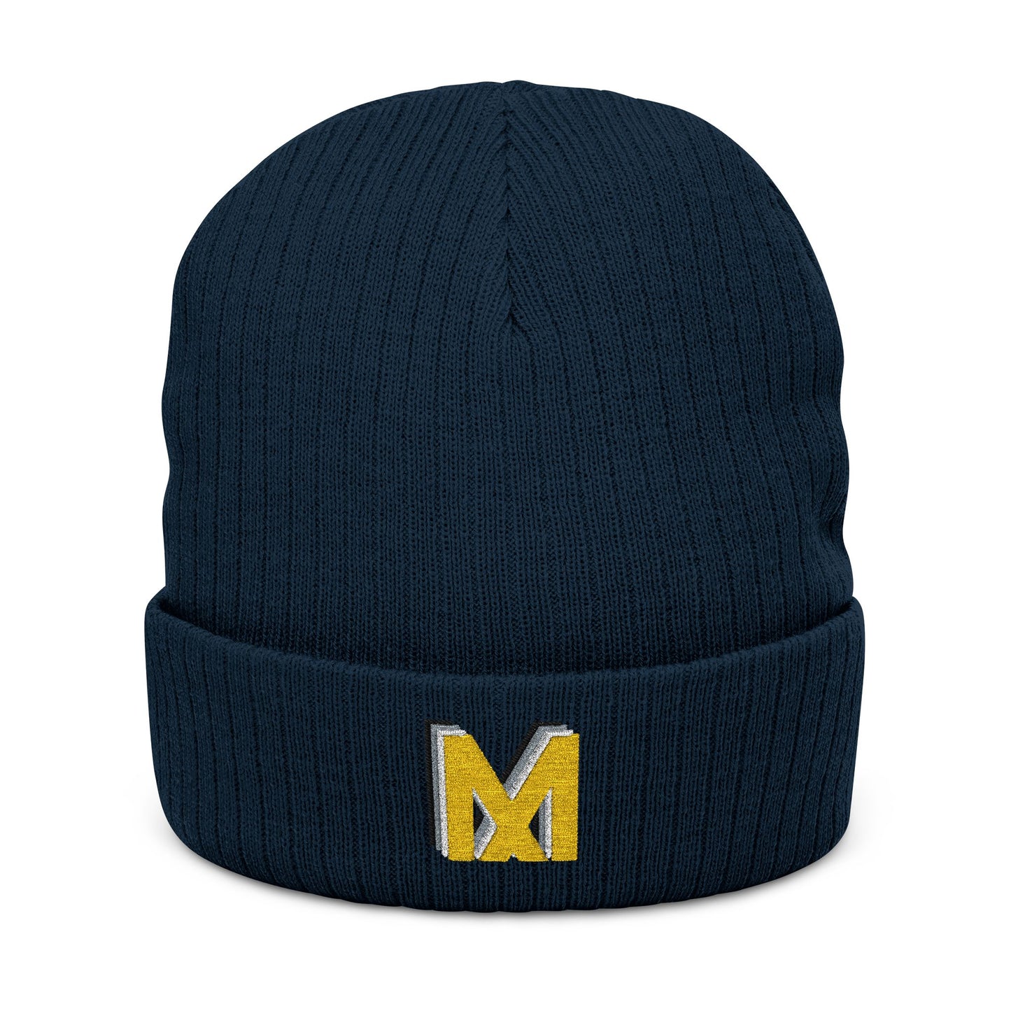 Beanie Hat - MiXED M Embroidered Beanie