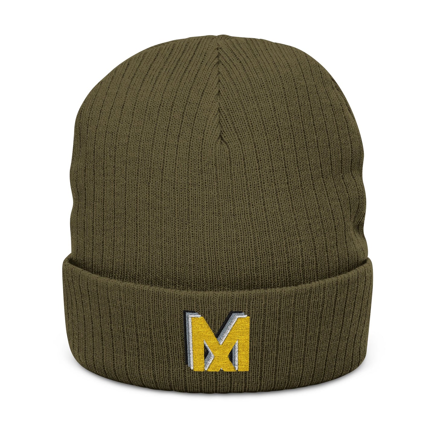 Beanie Hat - MiXED M Embroidered Beanie