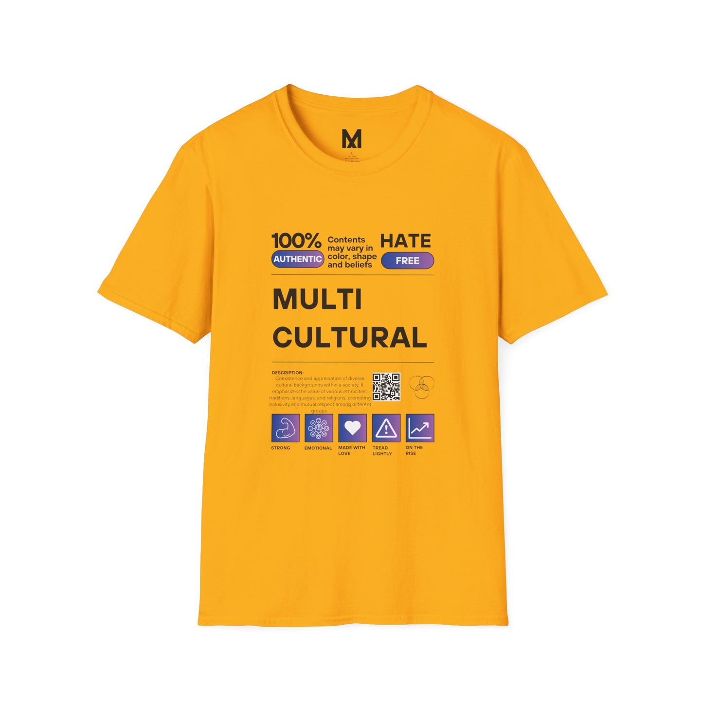 Multi Cultural Tee Unisex Shirt