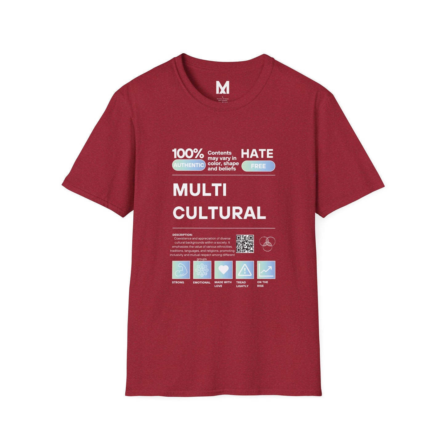 Multi Cultural Tee Unisex Shirt