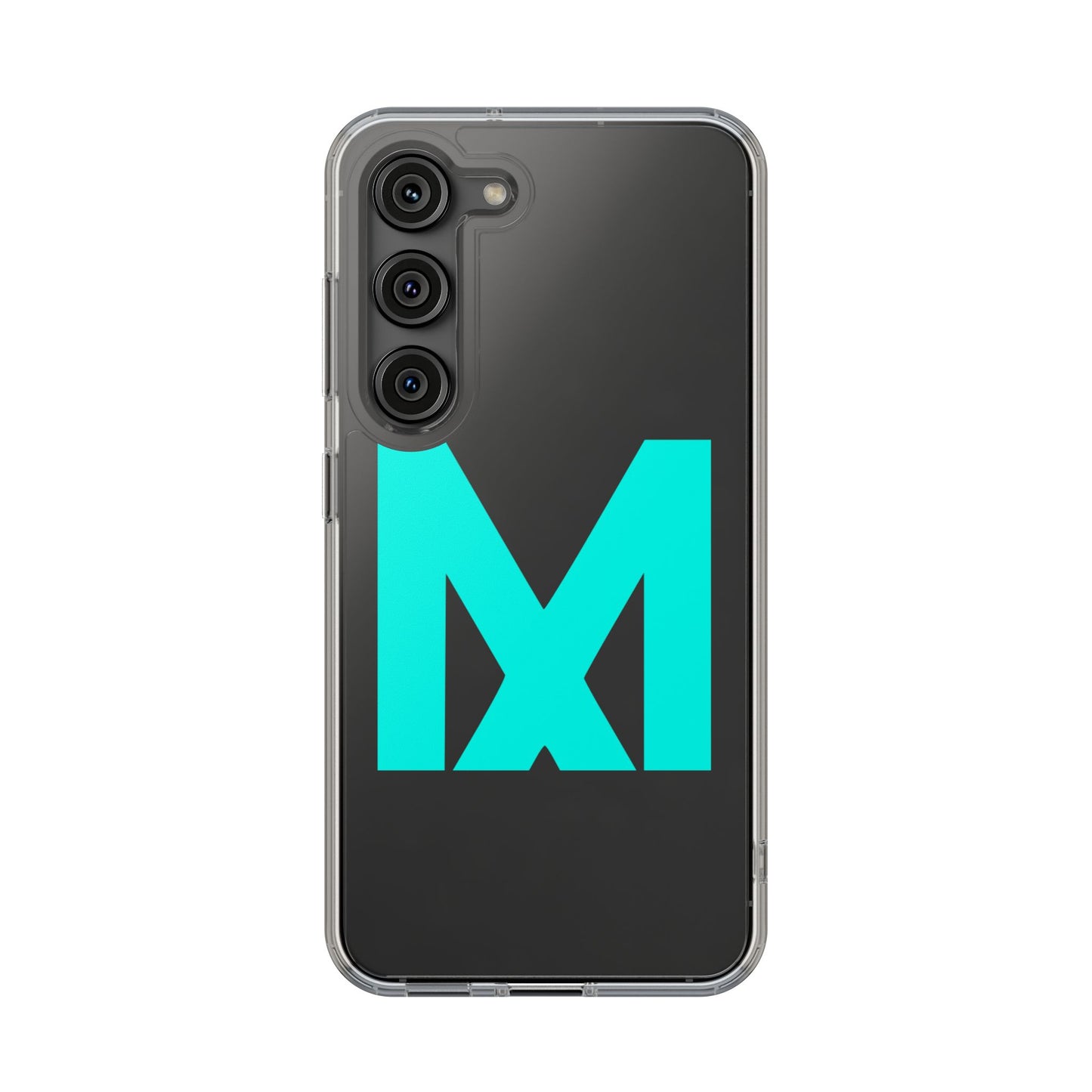 Clear Phone Case with M Style - Transparent