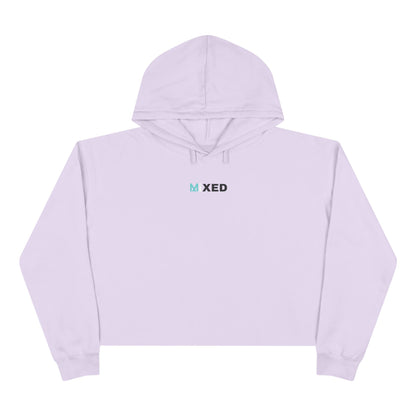 Women's MiXED Crop Hoodie