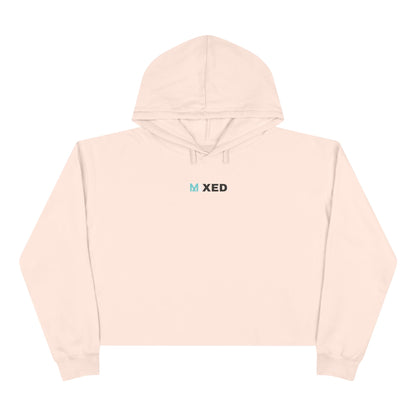 Women's MiXED Crop Hoodie