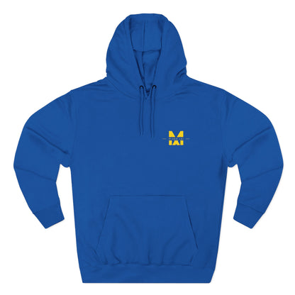 MiXED Embroidered Fleece Hoodie