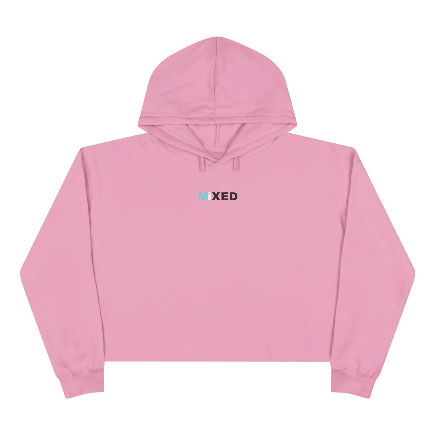 Women's MiXED Crop Hoodie