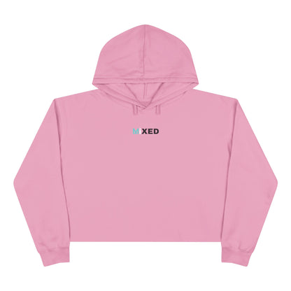 Women's MiXED Crop Hoodie