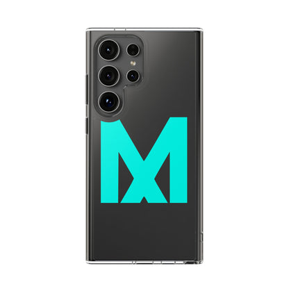 Clear Phone Case with M Style - Transparent