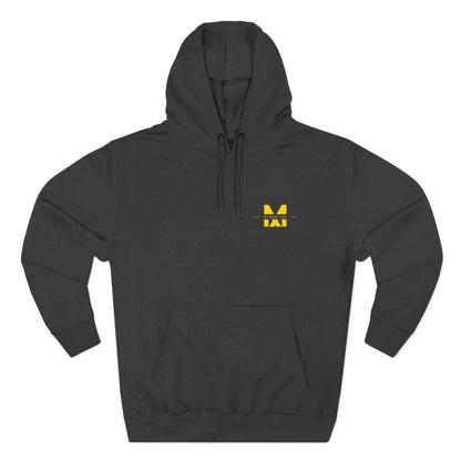 MiXED Embroidered Fleece Hoodie