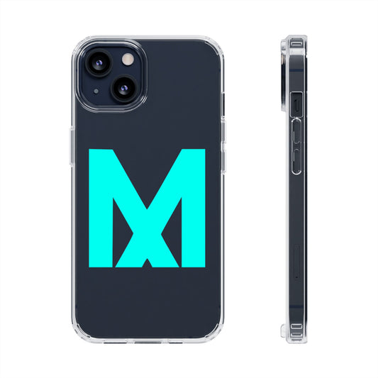 Clear Phone Case with M Style - Transparent