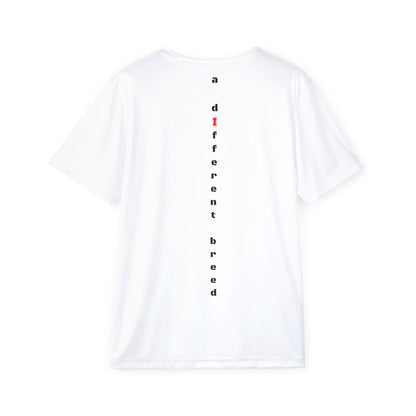 Men’s Performance Tee ‘a dIfferent breed’ - White