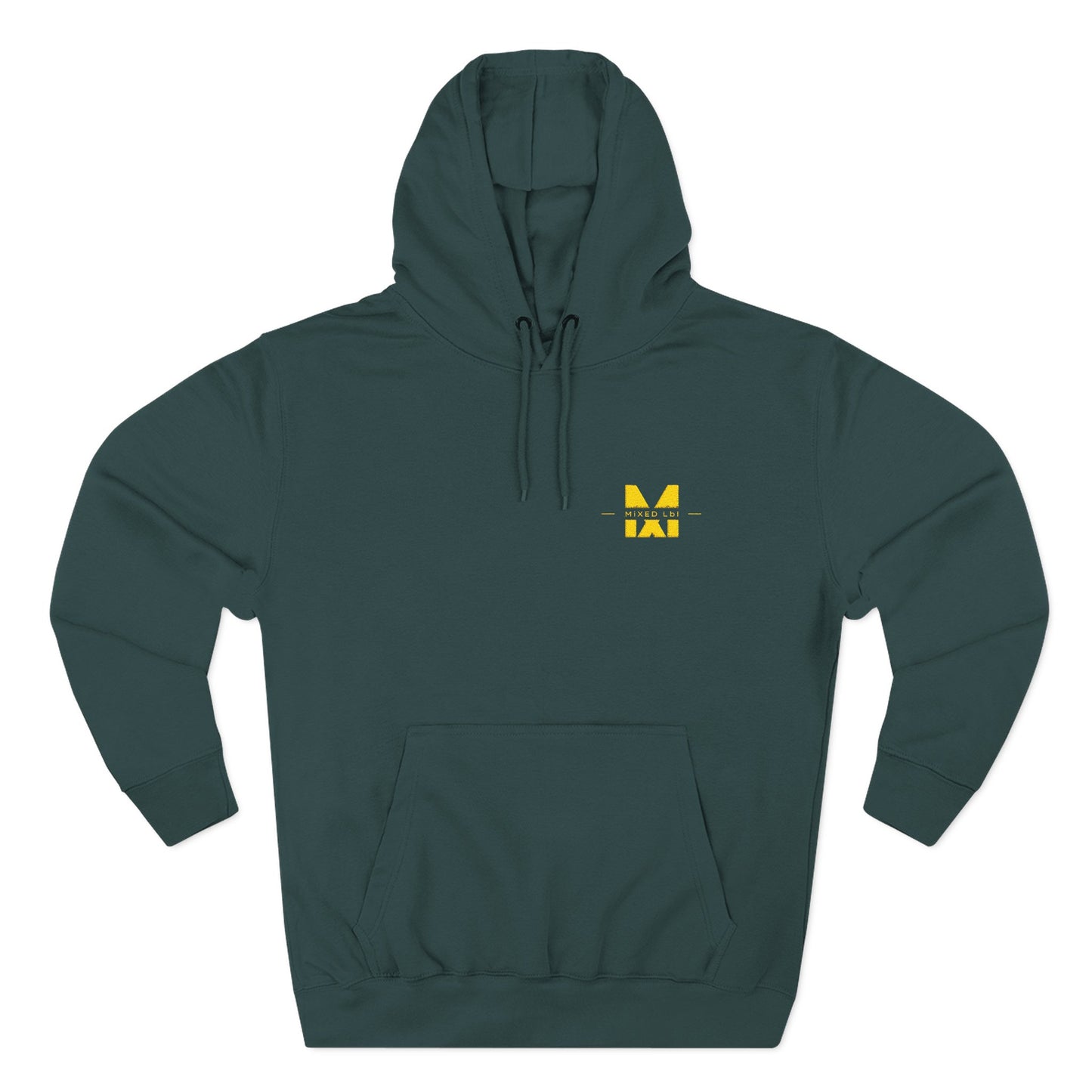 MiXED Embroidered Fleece Hoodie