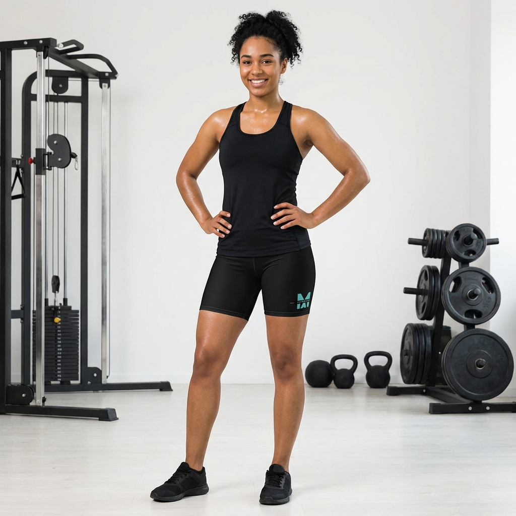 Women's Biker Shorts — MiXED Branded