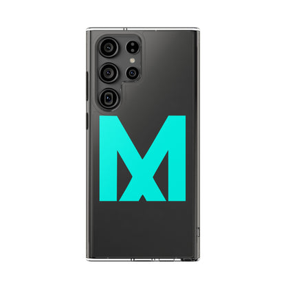 Clear Phone Case with M Style - Transparent