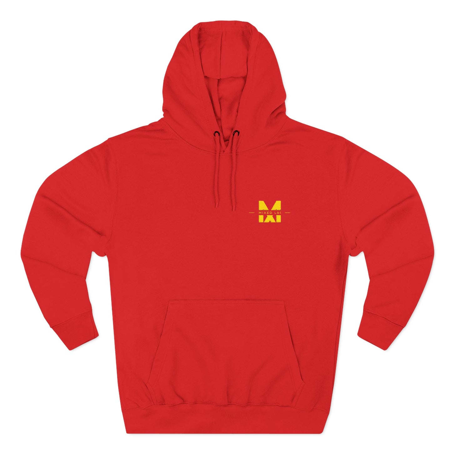 MiXED Embroidered Fleece Hoodie
