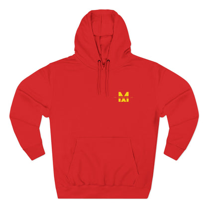 MiXED Embroidered Fleece Hoodie