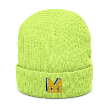 Beanie Hat - MiXED M Embroidered Beanie