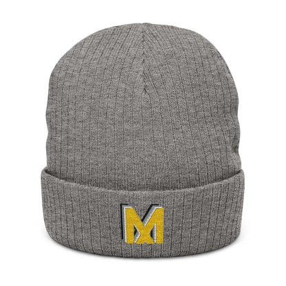 Beanie Hat - MiXED M Embroidered Beanie