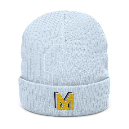Beanie Hat - MiXED M Embroidered Beanie