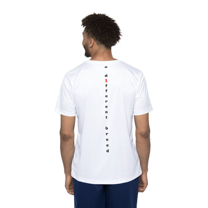 Men’s Performance Tee ‘a dIfferent breed’ - White