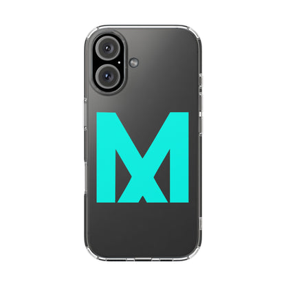 Clear Phone Case with M Style - Transparent