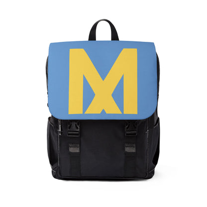 Shoulder Backpack M Branded Flap