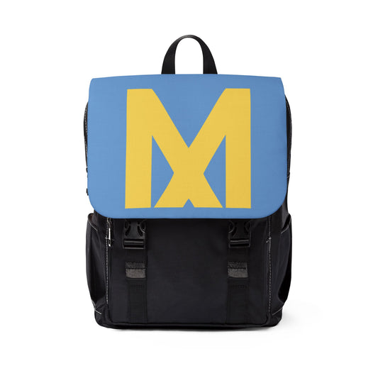 Shoulder Backpack M Branded Flap