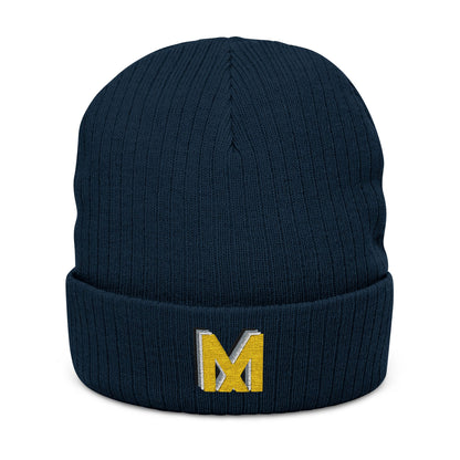 Beanie Hat - MiXED M Embroidered Beanie