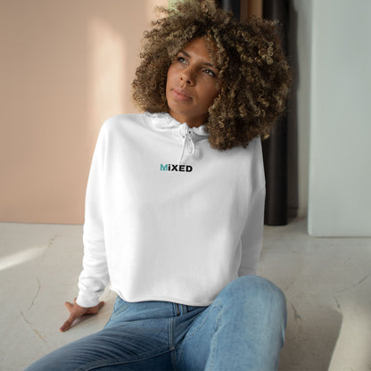 Women's MiXED Crop Hoodie