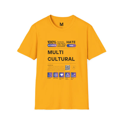 Multi Cultural Tee Unisex Shirt