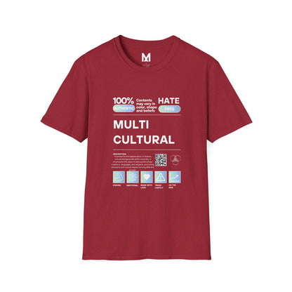 Multi Cultural Tee Unisex Shirt